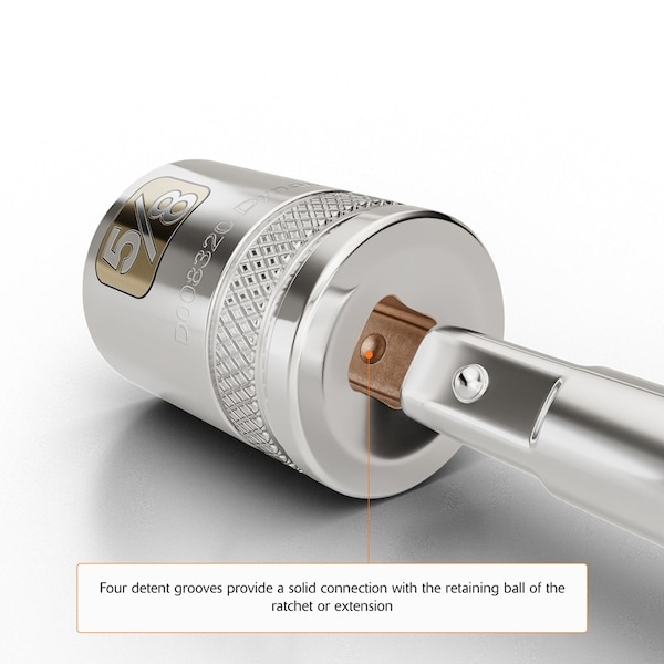 1/2" Drive, 1-1/8" SAE Socket, 12 Points